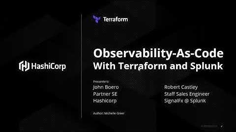Observability as Code With Terraform & Splunk | Recorded Webinar | Somerford