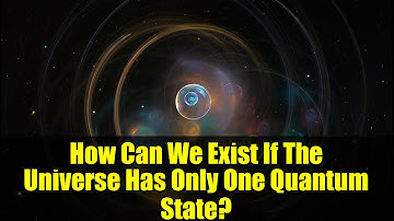 How Can We Exist If The Universe Has Only One Quantum State? | New Quantum Gravity Paper Explained