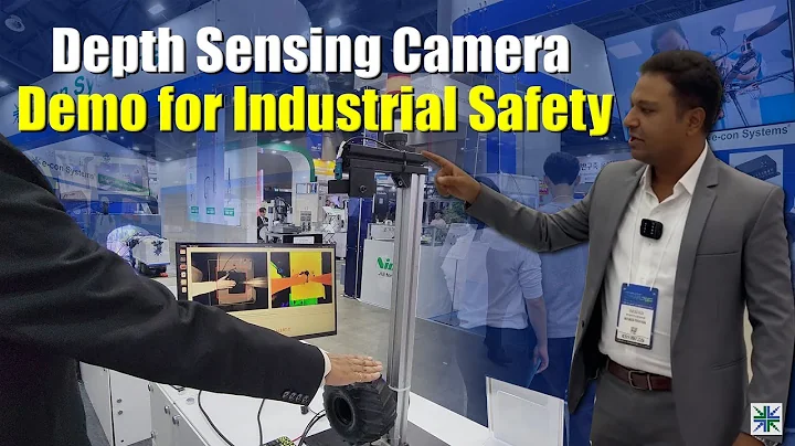 Precision 3D Depth Sensing Demo with ToF GMSL Camera | e-con Systems at RobotWorld 2025, South Korea