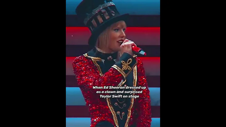 When Ed Sheeran Surprised Taylor Swift On Stage tiktok taylorswifh13