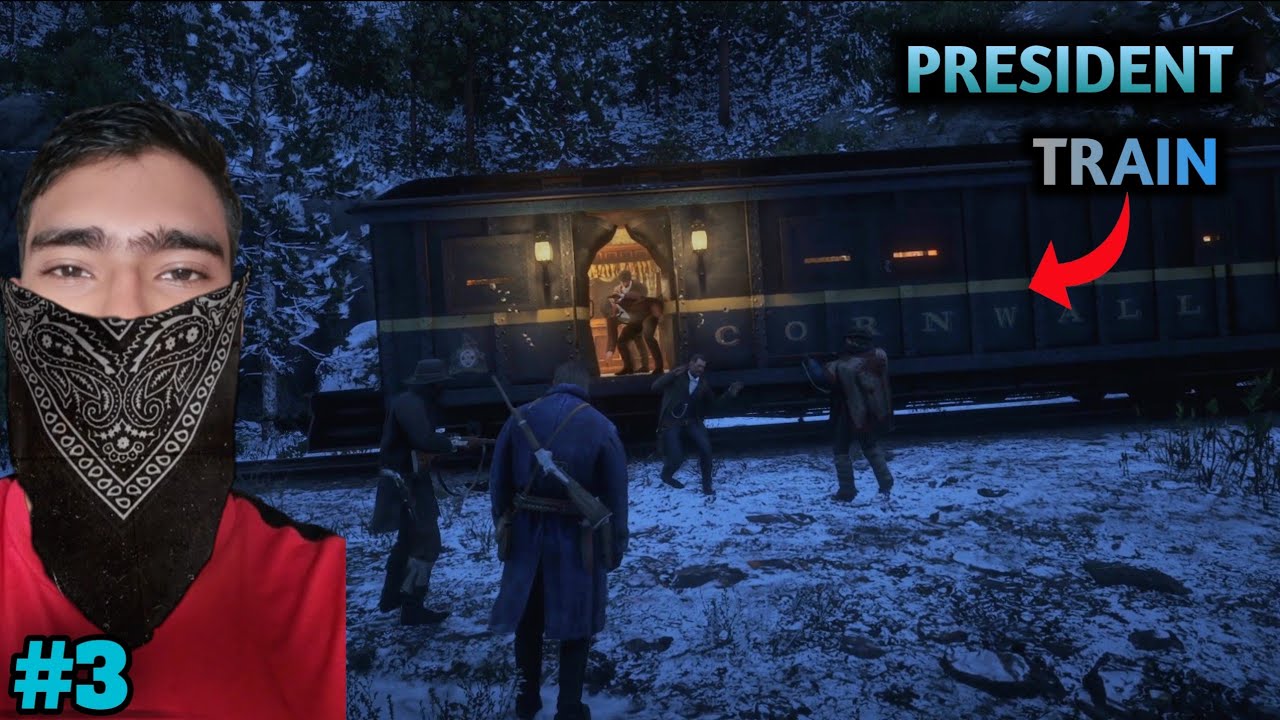 I rob a train with my gang | Red Dead Redemption 2 gameplay part 3 ...