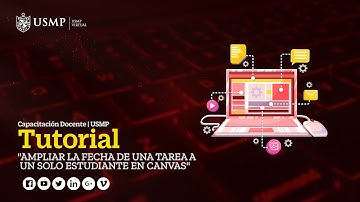 Tutorial | Ampliar la fecha de una tarea a un solo estudiante en Canvas
