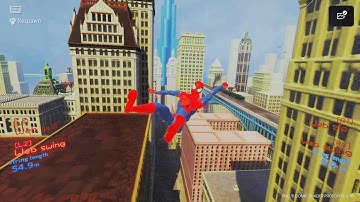 New Spiderman Web Swinging Dreams Ps4