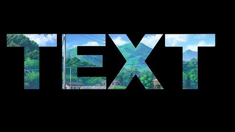 How to Edit Videos Inside Text Using CapCut - Step by Step#capcut #ytshorts
