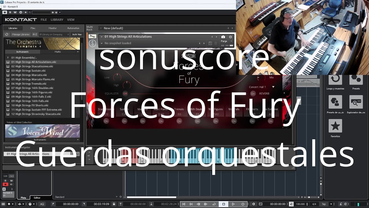 Sonuscore Cuerdas para Orquesta Forces of Fury | Kontakt