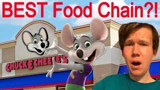 CHUCK E. CHEESE'S Voted Best Food Chain In America By Mulitple States on Twitter