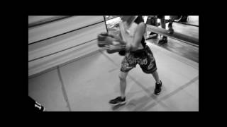 SEVEN YEAR OLD FRANKIE BRETT SPARRING@THE 15TH ROUND BOXING ACADEMY