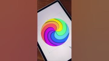 Paper cut effect in procreate #viral #shorts #procreate #shortvideo