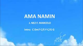 Ama namin  with Chords and Lyrics chords