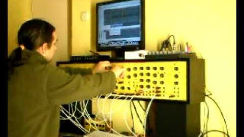 DIY Yusynth modular (Normalized audio track)