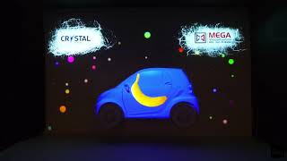 Celebrity Colorful Car interactive projection mapping Profile