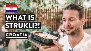 TASTING CROATIAN FOOD, BEER & COFFEE | Strukli in Zagreb | Croatia Travel Vlog