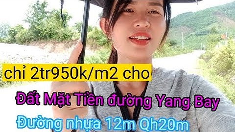 Đất Mặt Tiền đường YangBay Khánh Phú Khánh Vĩnh giá rẻ