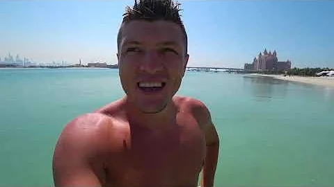 Самый большой в мире аквапарк! Отель Atlantis The Palm в Дубае