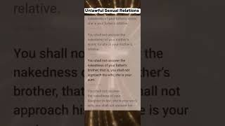 Full Video - Leviticus 18 (ESV)
