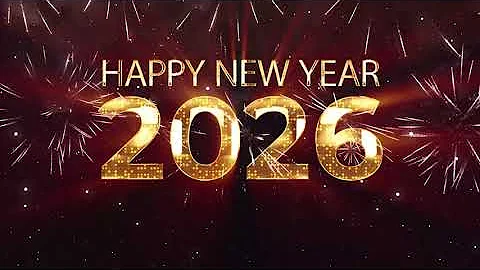🎇 Happy New Year 2026 4K  Stunning Celebration Video with Fireworks, Wishes & Gold