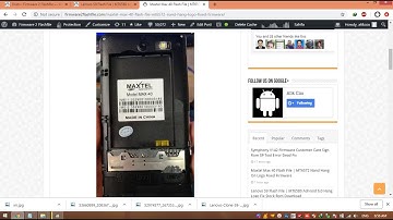 Maxtel Max 40 Flash File MT6572 Hang Logo Restart Fix Tested