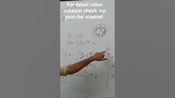 Charge is distributed within a sphere of radius R with a volume charge density p(r)=Ar2e−2r/a, .