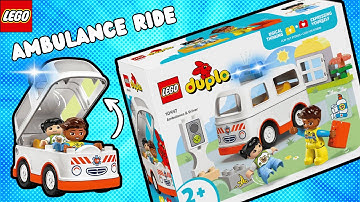 LEGO DUPLO Ep 32: Ambulance & Driver 10447 (unboxing & building)