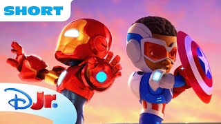 meet captain america meet iron man and his awesome friends disneyjr x marvelhq