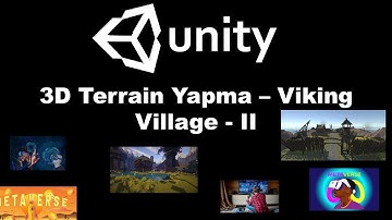 Unity Dersleri 3D Unity Oyun Yapma Unity Terrain Oluşturma | Unity Deniz Yapımı #unitydersleri