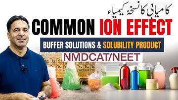 Common Ion Effect | Topical Test Session | MDCAT | NEET | Unit-6 (Lec#02) | Prof. Wajid Ali Kamboh