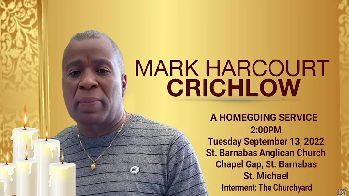 A Service of Thanksgiving for the life of Mark Crichlow