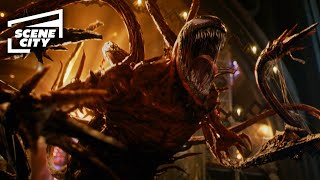 Venom - Carnage Liberado: Escena de Pelea en la Iglesia (Tom Hardy, Woody Harrelson)