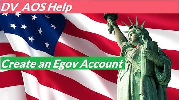 How to create USCIS (egov) account