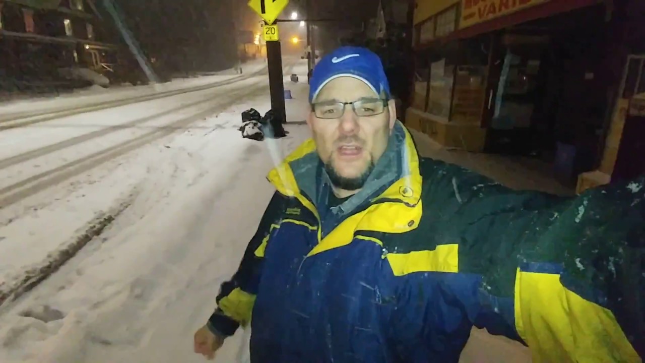 Hamilton's Last Minute Snow Storm Jan 29 2018 YouTube