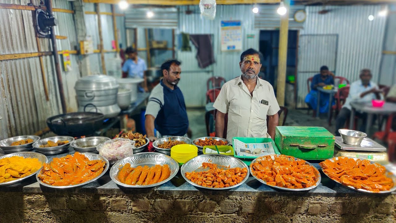 Fish Lovers Heaven - 12  varieties of Fish Fry Street Food in Tirupur - Kongu Meen Kadai ,Tirupur | South Indian Food