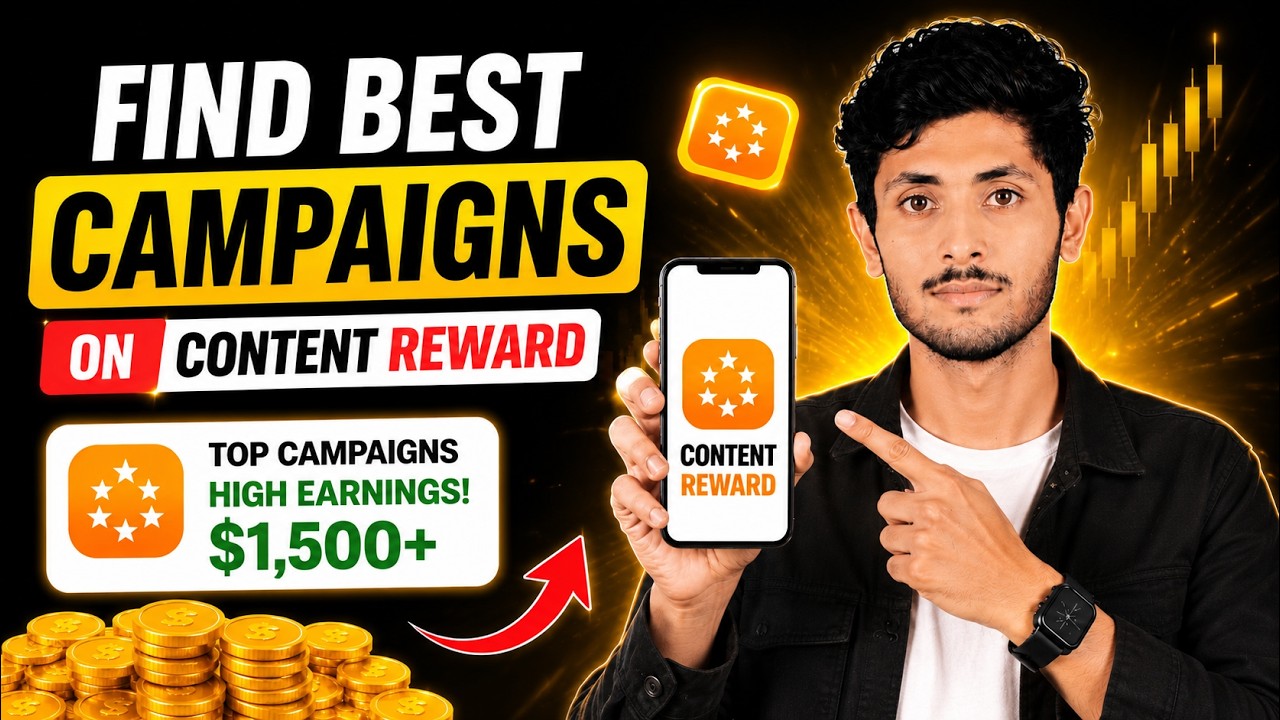 Find Best Campaign On Content Rewards 💸💸
