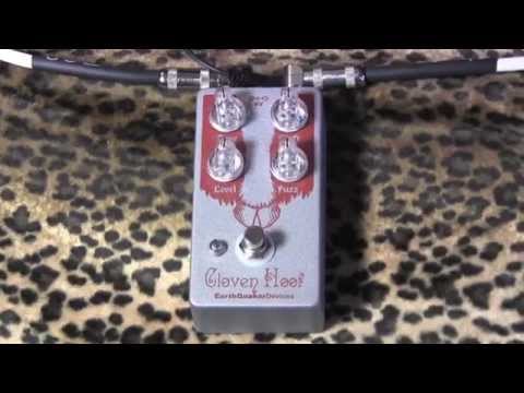 Earthquaker Devices Cloven Hoof fuzz demo with Kingbee Tele
