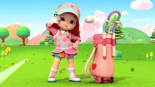 Rainbow Ruby  Going Golfing  Full Episode Compilation   Toys and Songs
