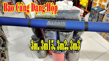 Bao Cần Cứng Dạng Hộp Ryoshi 1m75 Cho Cần 3m 3m15 3m2 3m3