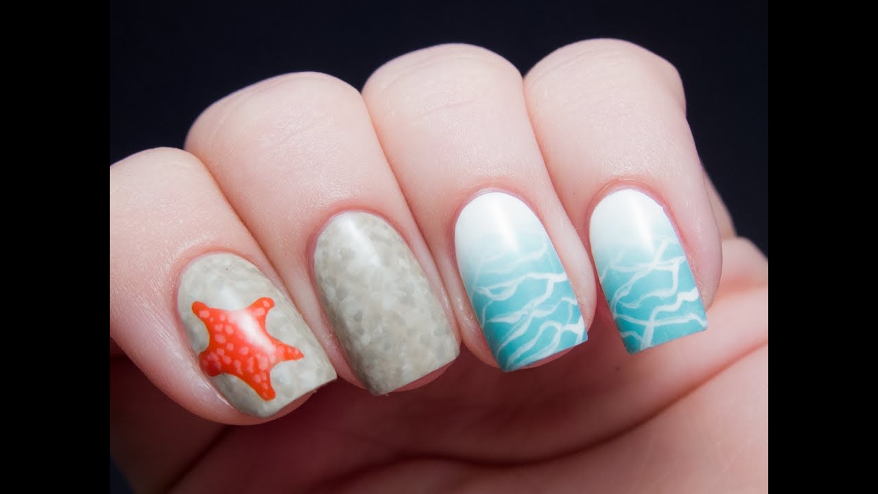 Embrace the Wave: The Water Nail Art Trend Perfect for Your Summer