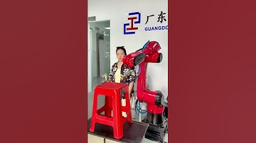 Programming-free welding robot.#robot #industrial #welding #spraying #stamping #machine