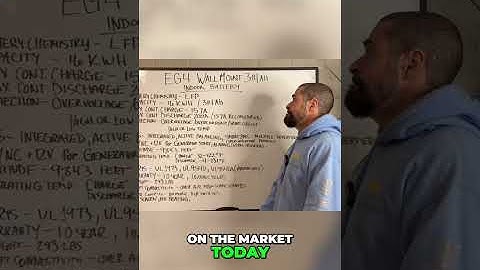 EG4 Wallmount Battery: Indoor vs. Outdoor Differences Revealed! #shorts