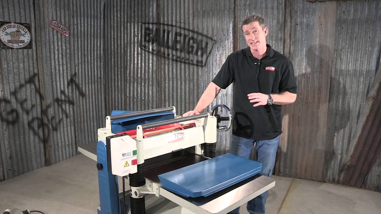 Baileigh Industrial IP-208 Industrial Woodworking Planer 