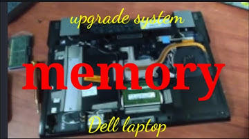 How to add/upgrade system memory to Dell laptop | Dell latitude E6400 memory upgrade.