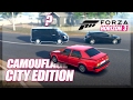 Forza Horizon 3 - Camouflage City Edition! (Mini Games & Random Fun)