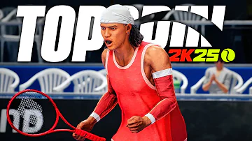 TopSpin 2K25 MyCAREER - Creating The New G.O.A.T!