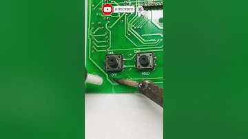 how to remove solder from circuit board #shorts