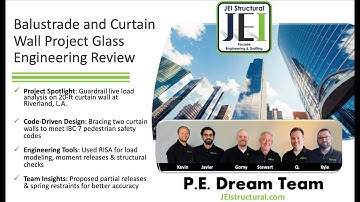Analyzing Curtain Wall Structure: Guardrails and Live Load Impacts