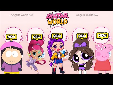Creating Your Favorite💜✨💅🏼Characters in Avatar World!! #avatarworld #video