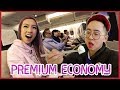First time Flying PREMIUM ECONOMY to KOREA