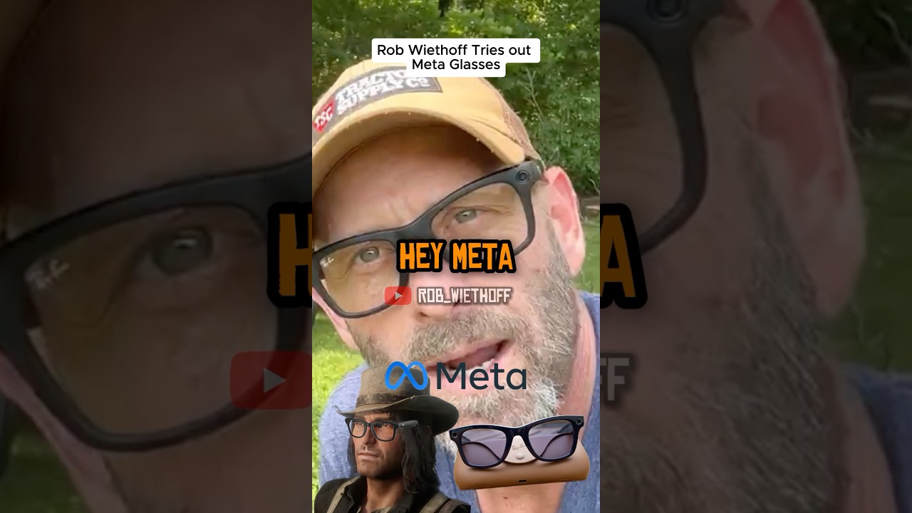 Rob Wiethoff tries out Meta Glasses