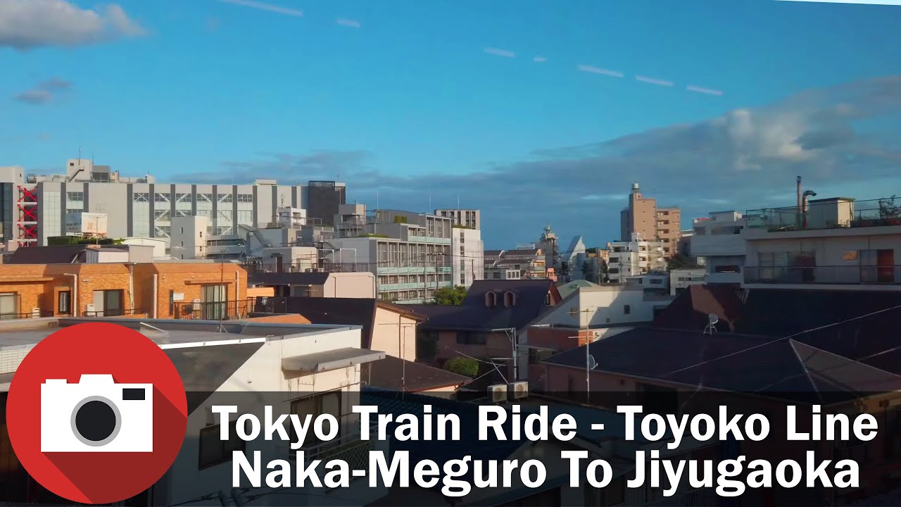 4K Tokyo Train Ride - Tokyu Toyoko Line Nakameguro to Jiyugaoka - Binaural Audio
