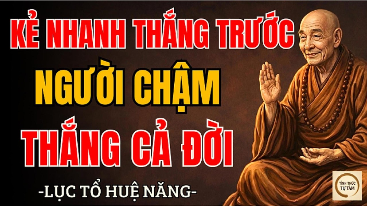 LỤC TỔ HUỆ NĂNG – Kẻ vội vàng chỉ thắng nhất thời, người biết chậm mới thắng cả đời | Nên nghe 1 lần