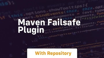 maven failsafe plugin